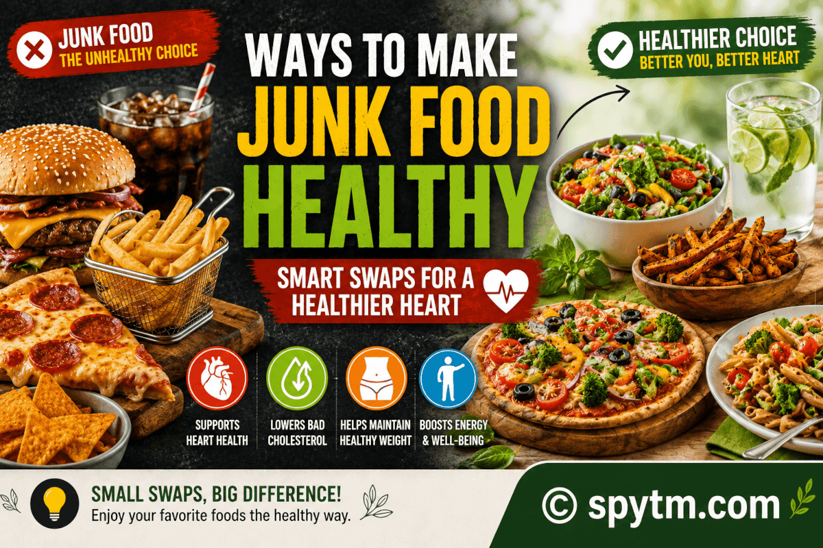 Ways to Make Junk Food Healthier: Smart Food Swaps for Better Heart Health