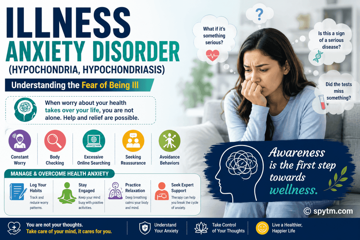 Illness Anxiety Disorder (Hypochondria): Symptoms, Causes & Treatment