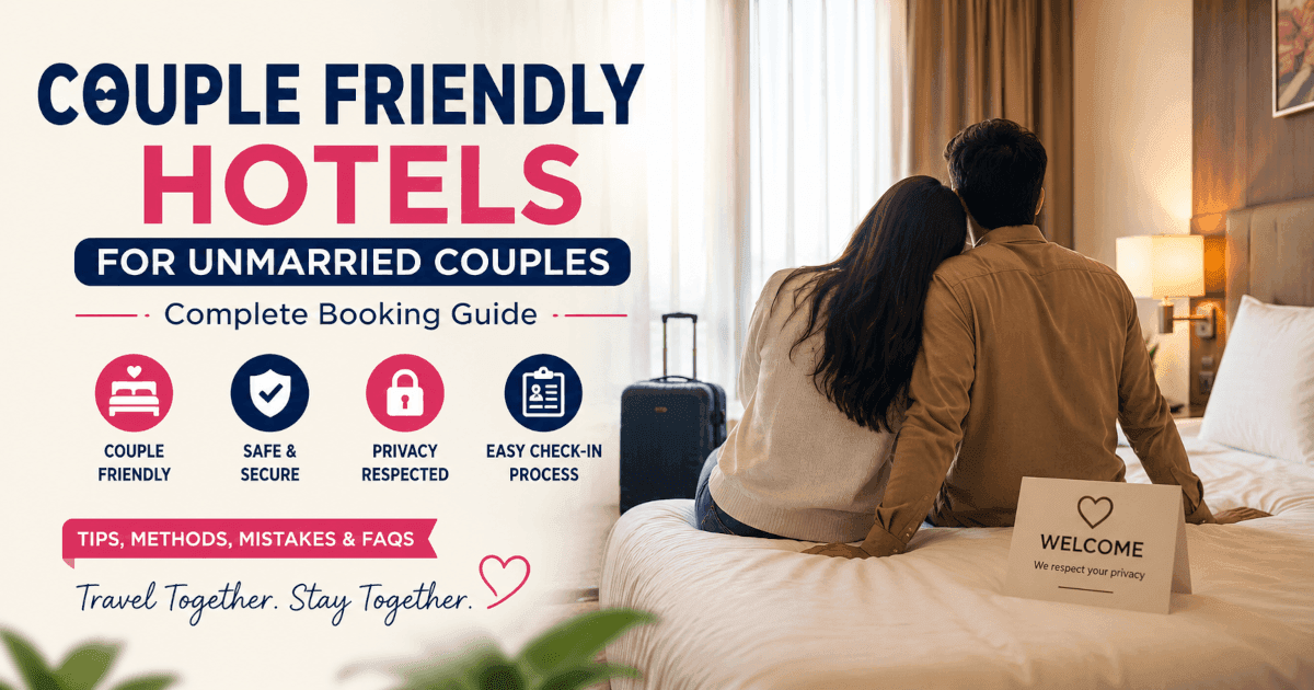 Couple Friendly Hotels for Unmarried Couples
