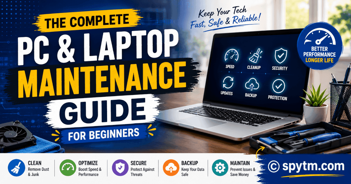 The Complete PC & Laptop Maintenance Guide for Beginners