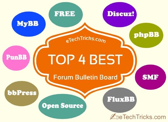 Top 4 Best Free & Open Source Forum Bulletin Board - eTechTricks.com